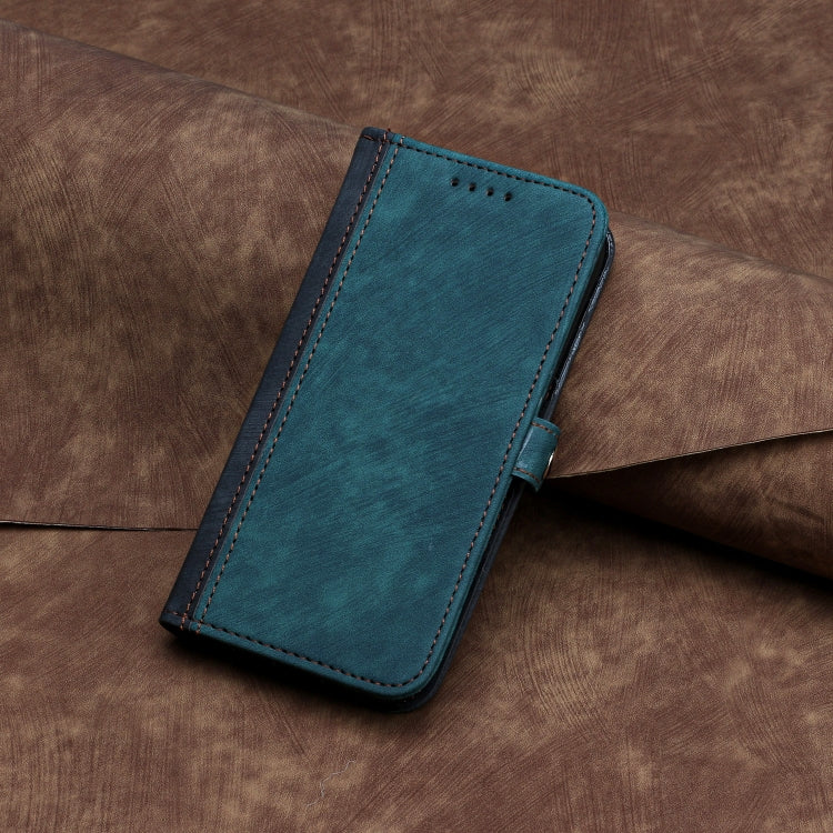 For Huawei Pura 70 Pro/70 Pro+ Side Buckle Double Fold Hand Strap Leather Phone Case(Dark Green) - Huawei Cases by PMC Jewellery | Online Shopping South Africa | PMC Jewellery | Buy Now Pay Later Mobicred