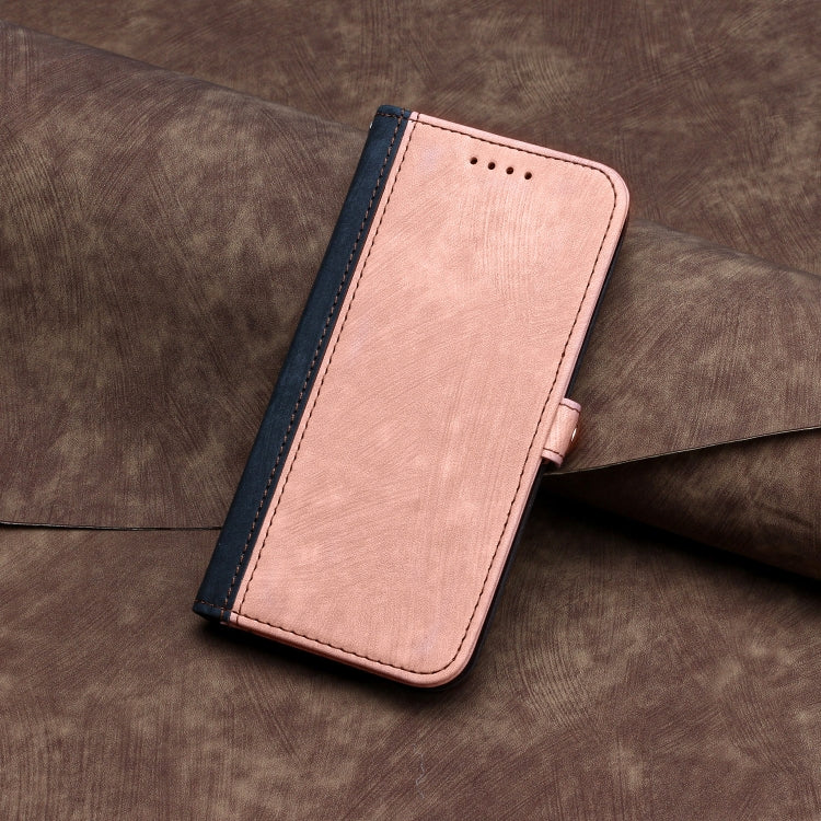 For Huawei Pura 70 Pro / Pura 70 Pro+ Side Buckle Double Fold Hand Strap Leather Phone Case(Pink) - free shipping - PMC Jewellery - Order now!