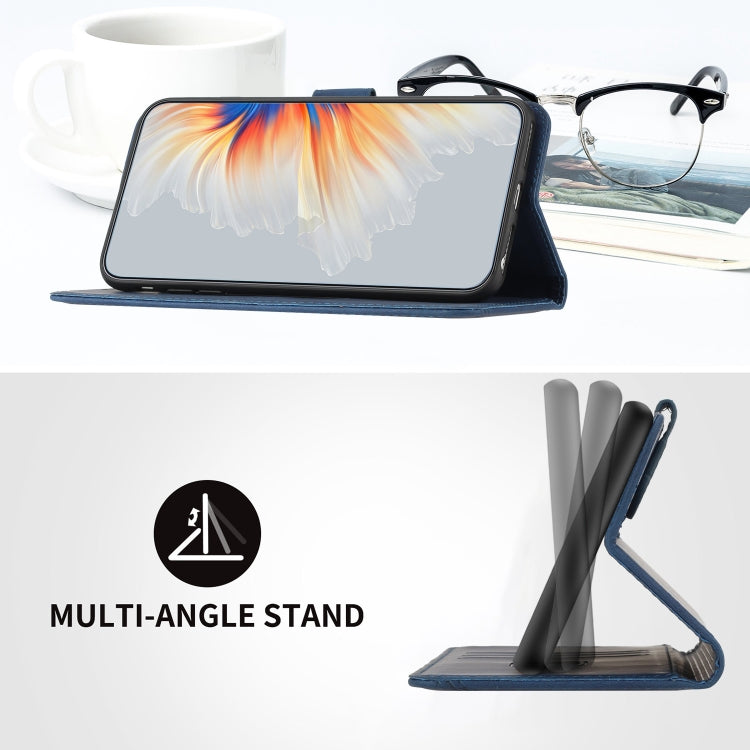 For Huawei Pura 70 Pro/70 Pro+ Heart Pattern Skin Feel Leather Phone Case(Royal Blue) - Huawei Cases by PMC Jewellery | Online Shopping South Africa | PMC Jewellery | Buy Now Pay Later Mobicred