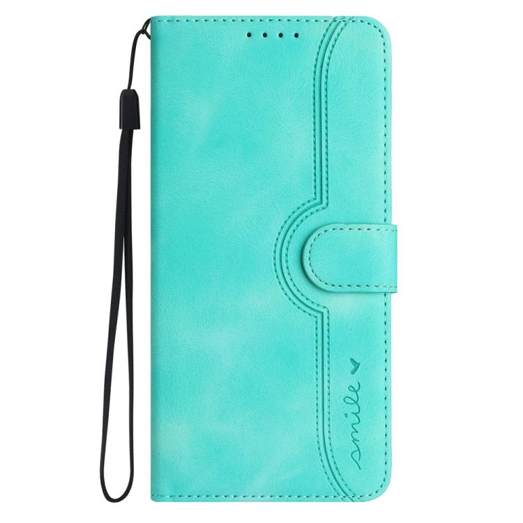 For iPhone 17 Pro Heart Pattern Skin Feel Leather Phone Case(Light Blue) - free shipping - PMc TechLife - Order now!