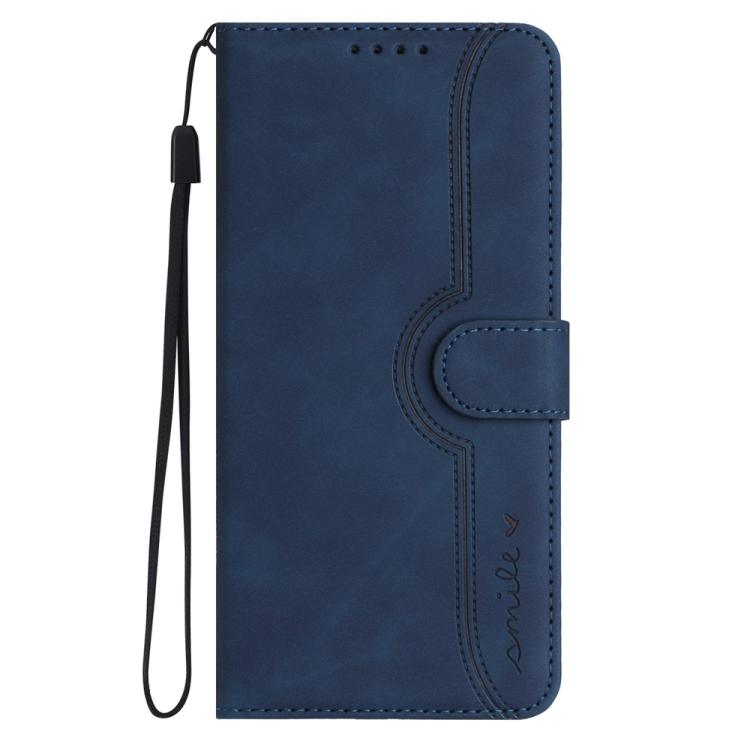 For iPhone 17 Pro Heart Pattern Skin Feel Leather Phone Case(Royal Blue) - free shipping - PMc TechLife - Order now!
