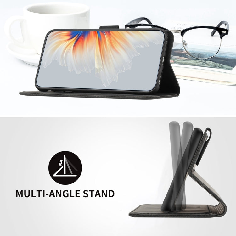 For Motorola Edge 5G 2024 Heart Pattern Skin Feel Leather Phone Case(Black) - Motorola Cases by PMC Jewellery | Online Shopping South Africa | PMC Jewellery | Buy Now Pay Later Mobicred