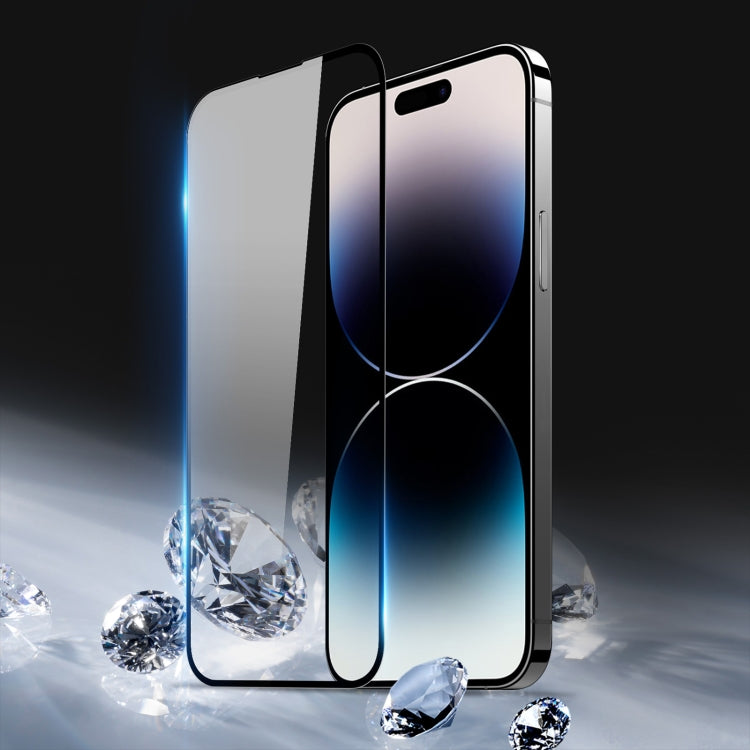 For iPhone 15 Pro 10pcs DUX DUCIS 0.33mm 9H Medium Alumina Tempered Glass Film - free shipping - PMC Jewellery - Order now!