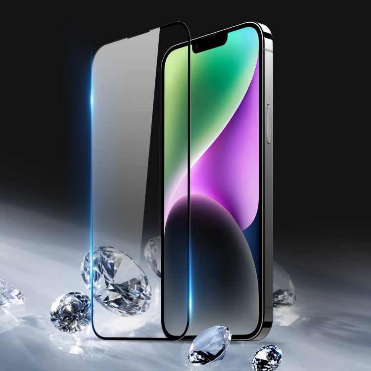 For iPhone 15 10pcs DUX DUCIS 0.33mm 9H Medium Alumina Tempered Glass Film - free shipping - PMC Jewellery - Order now!