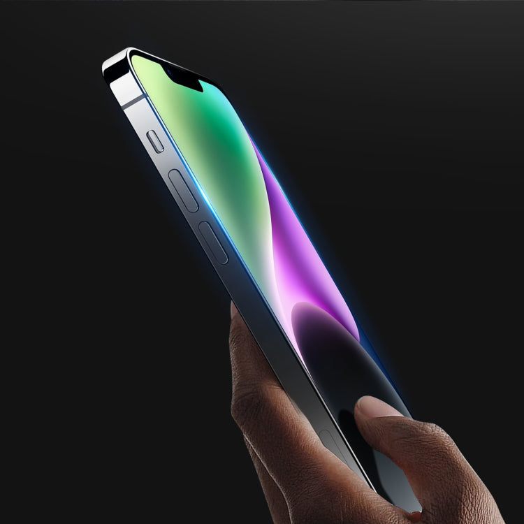 For iPhone 15 10pcs DUX DUCIS 0.33mm 9H Medium Alumina Tempered Glass Film - free shipping - PMC Jewellery - Order now!