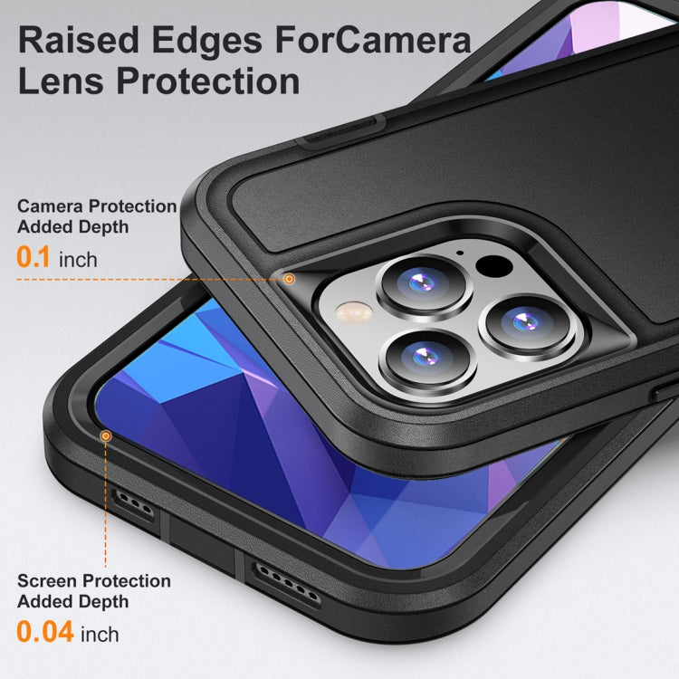 For iPhone 15 Pro Life Waterproof Rugged Phone Case(Black) - iPhone 15 Pro Cases by PMC TechLife | Online Shopping South Africa | PMC TechLife | Buy Now Pay Later Mobicred