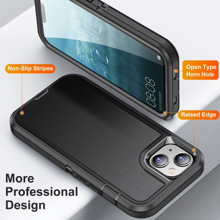 For iPhone 15 Life Waterproof Rugged Phone Case(Black) - iPhone 15 Cases by PMC TechLife | Online Shopping South Africa | PMC TechLife | Buy Now Pay Later Mobicred