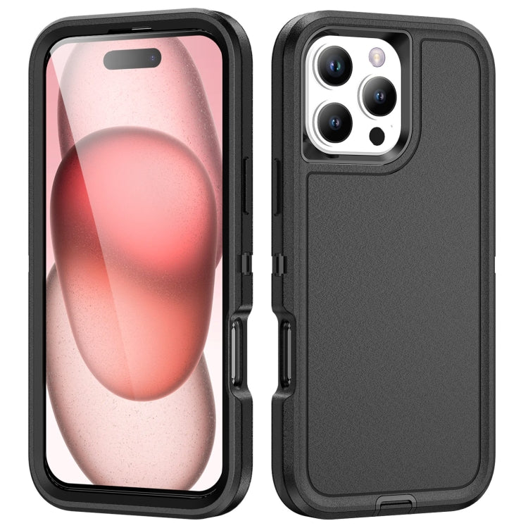 For iPhone 16 Pro Max Life Waterproof Rugged Phone Case(Black) - iPhone 16 Pro Max Cases by PMC TechLife | Online Shopping South Africa | PMC TechLife | Buy Now Pay Later Mobicred