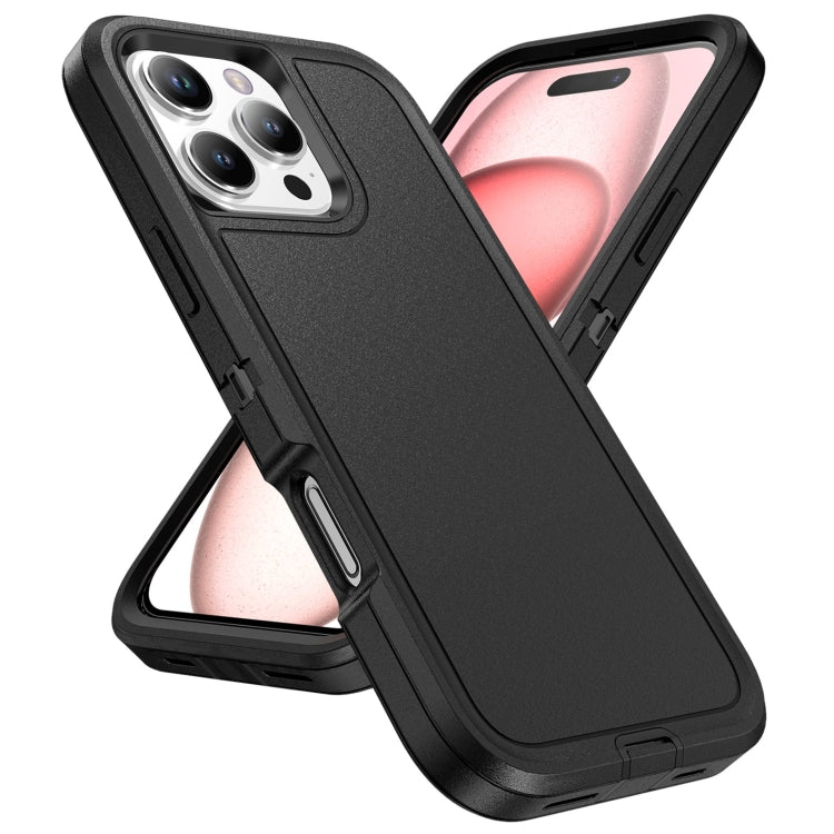 For iPhone 16 Pro Max Life Waterproof Rugged Phone Case(Black) - iPhone 16 Pro Max Cases by PMC TechLife | Online Shopping South Africa | PMC TechLife | Buy Now Pay Later Mobicred
