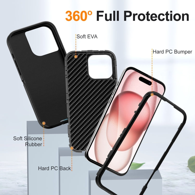 For iPhone 16 Pro Max Life Waterproof Rugged Phone Case(Black) - iPhone 16 Pro Max Cases by PMC TechLife | Online Shopping South Africa | PMC TechLife | Buy Now Pay Later Mobicred
