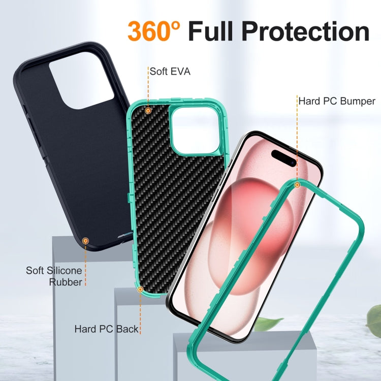 For iPhone 16 Pro Life Waterproof Rugged Phone Case(Dark Blue + Light Blue) - iPhone 16 Pro Cases by PMC TechLife | Online Shopping South Africa | PMC TechLife | Buy Now Pay Later Mobicred