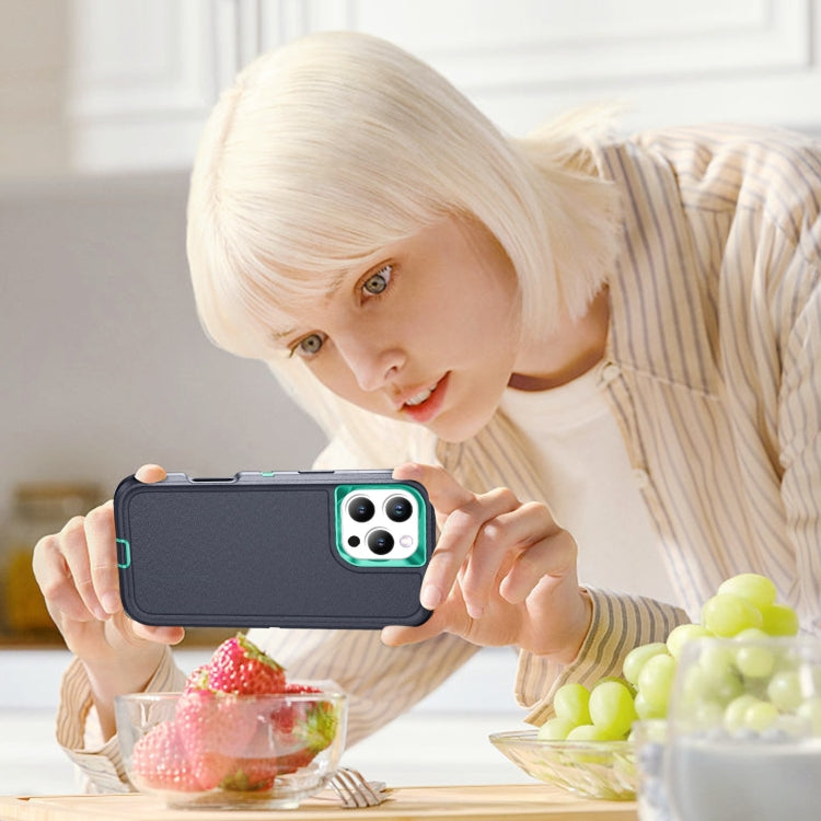 For iPhone 16 Pro Life Waterproof Rugged Phone Case(Dark Blue + Light Blue) - iPhone 16 Pro Cases by PMC TechLife | Online Shopping South Africa | PMC TechLife | Buy Now Pay Later Mobicred