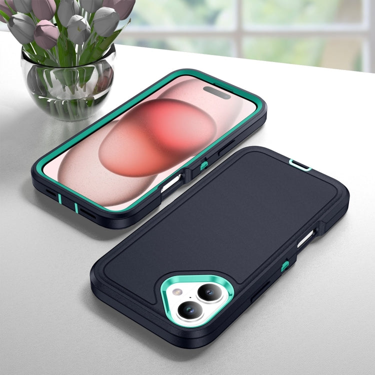 For iPhone 16 Plus Life Waterproof Rugged Phone Case(Dark Blue + Light Blue) - iPhone 16 Plus Cases by PMC TechLife | Online Shopping South Africa | PMC TechLife | Buy Now Pay Later Mobicred