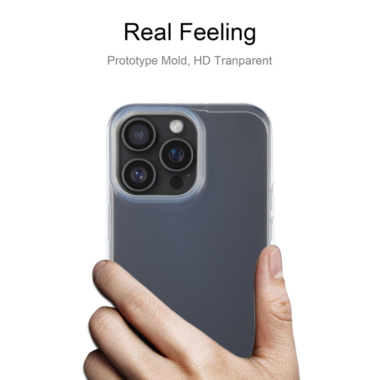 For iPhone 16 Pro Max Ultra-thin Transparent TPU Phone Case - iPhone 16 Pro Max Cases by PMC TechLife | Online Shopping South Africa | PMC TechLife | Buy Now Pay Later Mobicred