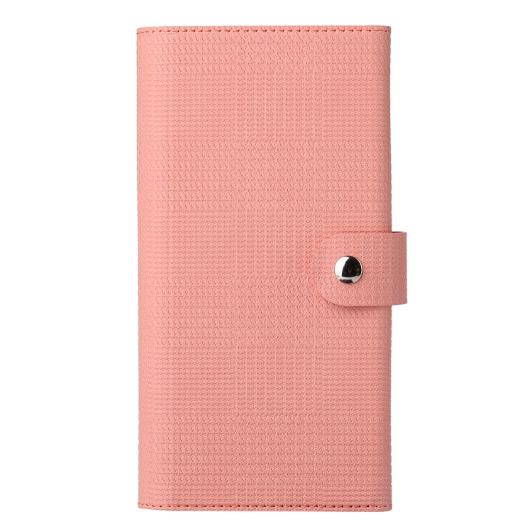 For iPhone 13 ViLi GHB Series MagSafe Magnetic Zipper Leather Phone Case(Pink) - free shipping - PMC Jewellery - Order now!