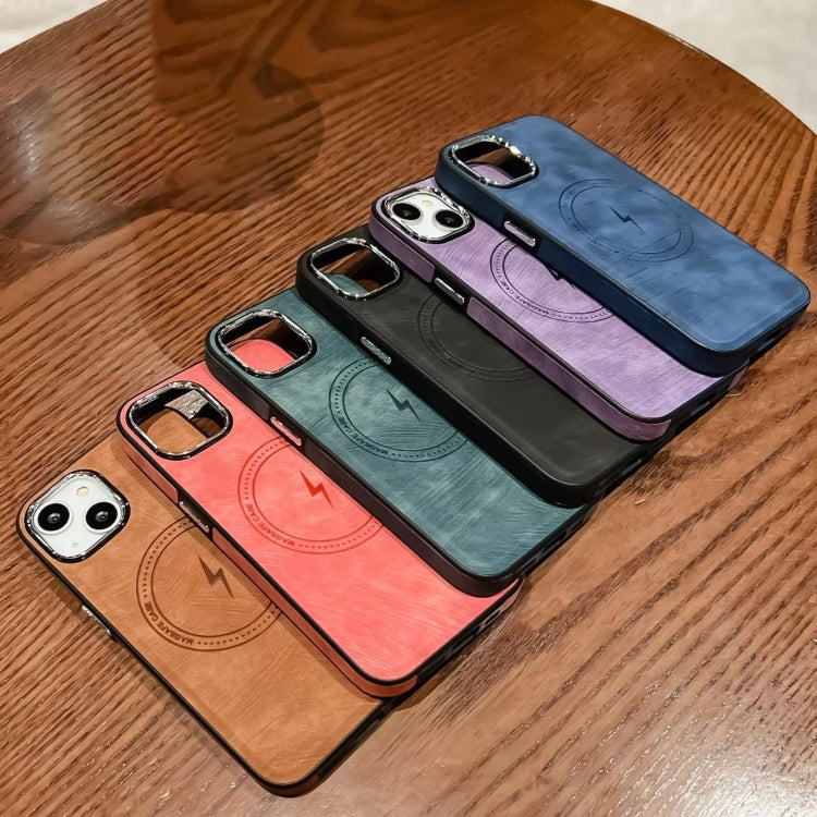 For iPhone 13 Pro Side PU Hybrid TPU Magsafe Phone Case(Blue) - iPhone 13 Pro Cases by PMC TechLife | Online Shopping South Africa | PMC TechLife | Buy Now Pay Later Mobicred