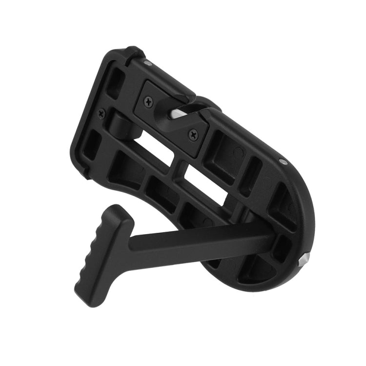 BF013-BK Automotive Door Step Hook Aluminum Foldable Ladder Mini Foot Pedal for Jeep SUV Truck WP - Foot Pedal by PMC TechLife | Online Shopping South Africa | PMC TechLife | Buy Now Pay Later Mobicred