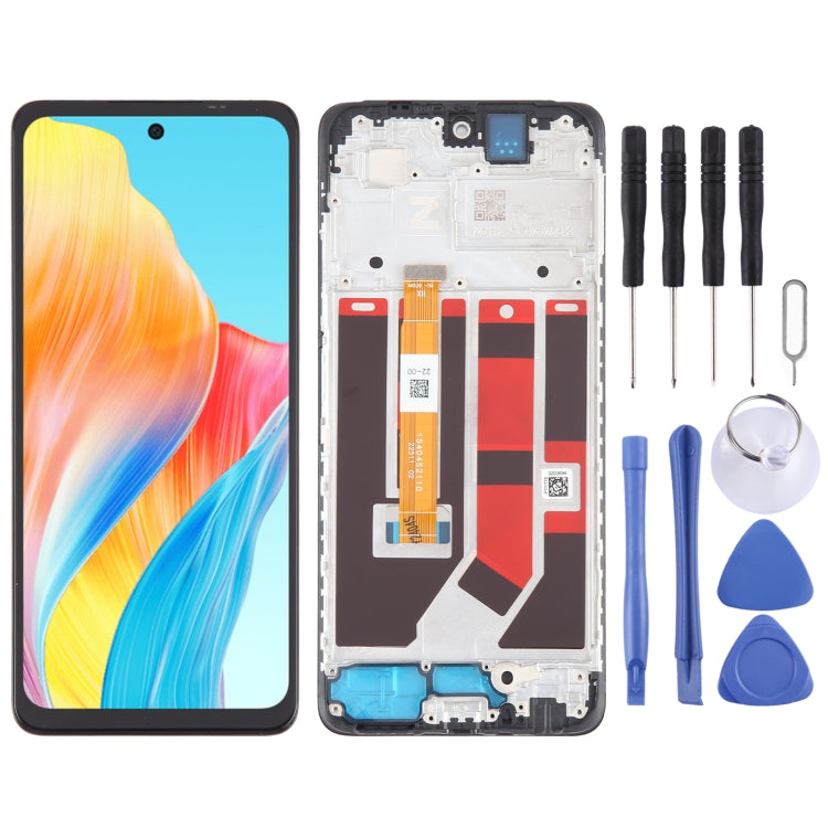 For OPPO A1 5G 2023  OEM LCD Screen Digitizer Full Assembly with Frame - free shipping - PMC TechLife - Order now!