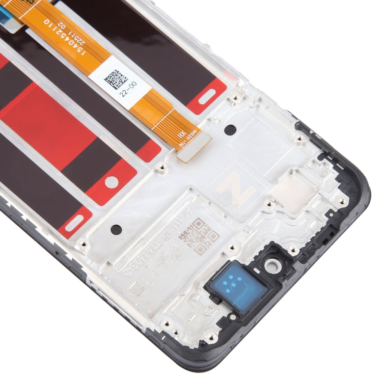 For OPPO A58 4G OEM LCD Screen Digitizer Full Assembly with Frame - LCD Screen by PMC TechLife | Online Shopping South Africa | PMC TechLife | Buy Now Pay Later Mobicred