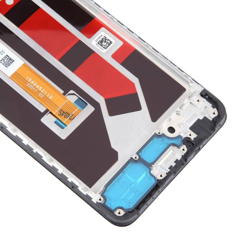For OPPO A58 4G OEM LCD Screen Digitizer Full Assembly with Frame - LCD Screen by PMC TechLife | Online Shopping South Africa | PMC TechLife | Buy Now Pay Later Mobicred