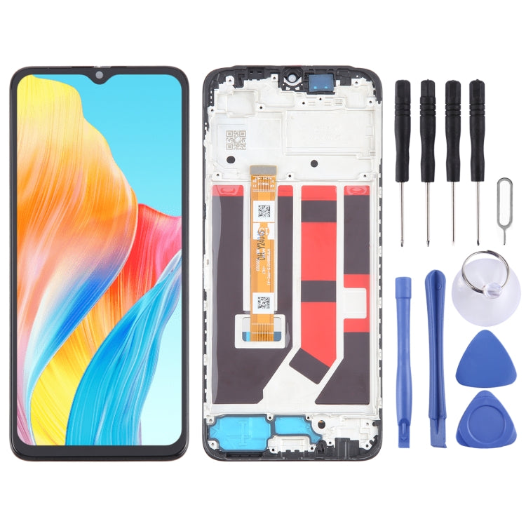 For OPPO A38 4G OEM LCD Screen Digitizer Full Assembly with Frame - LCD Screen by PMC TechLife | Online Shopping South Africa | PMC TechLife | Buy Now Pay Later Mobicred