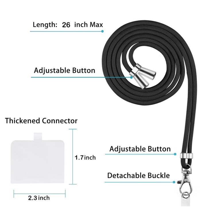 For Honor X9a / Magic5 Lite Electroplating Dual-side IMD Phone Case with Lanyard(Retro Radio) - Honor Cases by PMC TechLife | Online Shopping South Africa | PMC TechLife