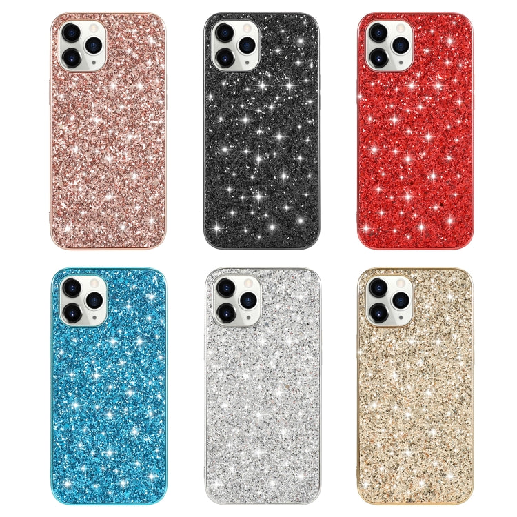 For iPhone 15 Glitter Powder TPU Phone Case(Silver) - iPhone 15 Cases by PMC TechLife | Online Shopping South Africa | PMC TechLife