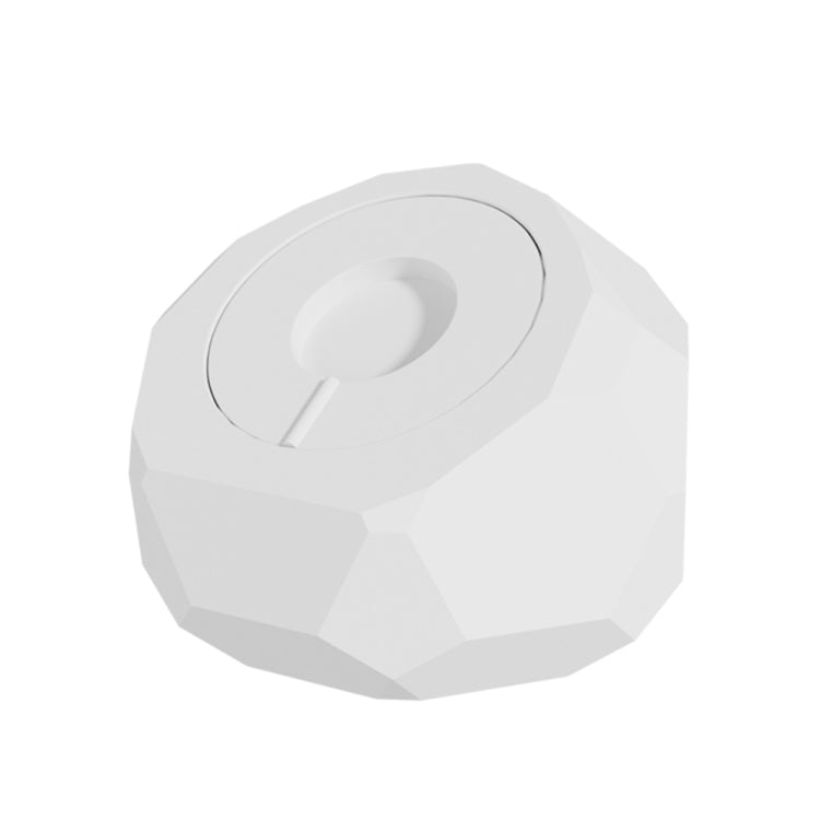 Diamond-shaped 2 in 1 Wireless Charging Silicone Base(White) - Charger / Holder by PMC TechLife | Online Shopping South Africa | PMC TechLife | Buy Now Pay Later Mobicred