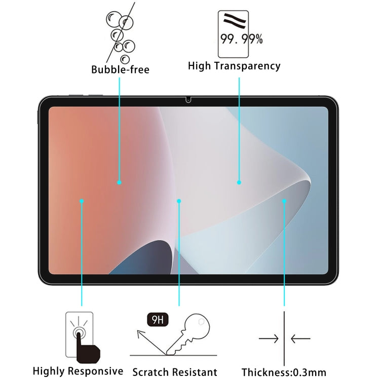 For OPPO Pad Air 2 11.5 9H 0.3mm Explosion-proof Tempered Glass Film - Others by PMC TechLife | Online Shopping South Africa | PMC TechLife