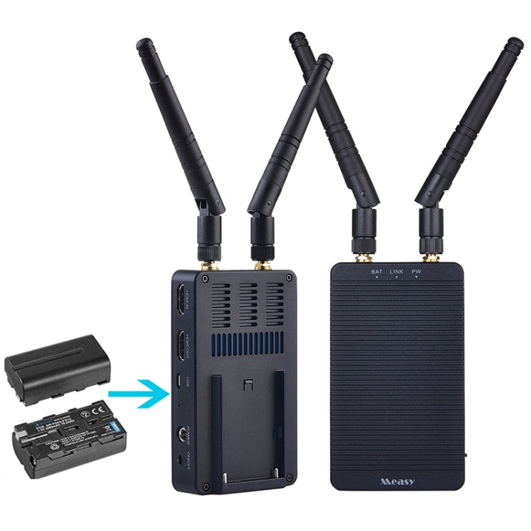 Measy T1 4K HDMI 2.0 Wireless Audio Video Transmitter Receiver Extender Transmission System, Transmission Distance: 200m, EU Plug(Black) - free shipping - PMc TechLife - Order now!