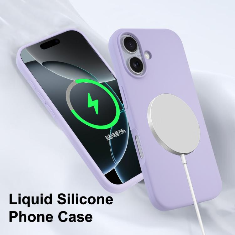 For iPhone 13 mini Liquid Silicone Full Coverage MagSafe Phone Case(White) - free shipping - PMC TechLife - Order now!