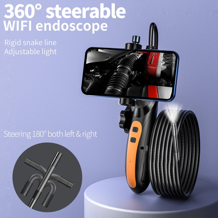 F180 8mm Lens 360 degree Free Spins Automotive Repair Endoscope, Spec:1m Rigid Tube -  by PMC TechLife | Online Shopping South Africa | PMC TechLife | Buy Now Pay Later Mobicred