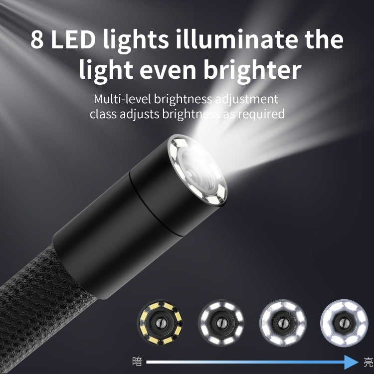 F180 8mm Lens 360 degree Free Spins Automotive Repair Endoscope, Spec:1m Rigid Tube -  by PMC TechLife | Online Shopping South Africa | PMC TechLife | Buy Now Pay Later Mobicred