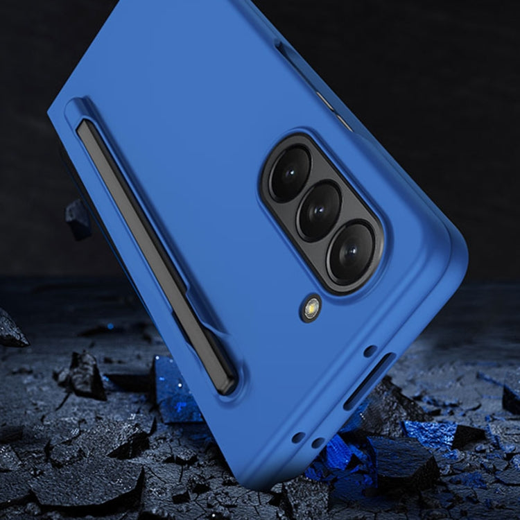 For Samsung Galaxy Z Fold5 Skin Feel PC Phone Case with Pen Slots, Not Included Pen(Purple) - Galaxy Z Fold5 Cases by PMC TechLife | Online Shopping South Africa | PMC TechLife