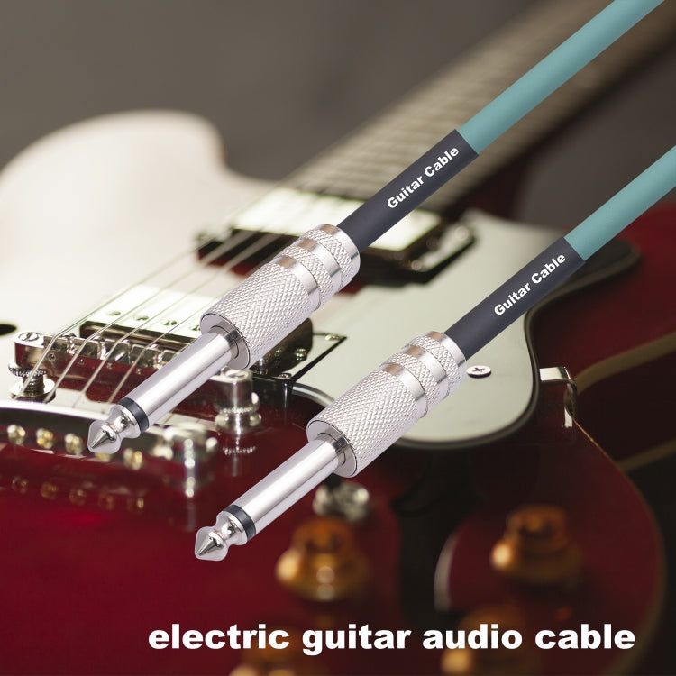 3045GR Mono 6.35mm Plug Male to Male Electric Guitar Audio Cable, Length:10m - Microphone Audio Cable & Connector by PMC TechLife | Online Shopping South Africa | PMC TechLife | Buy Now Pay Later Mobicred