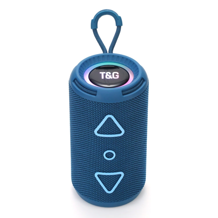 T&G TG-656 Portable Wireless 3D Stereo Subwoofer Bluetooth Speaker Support FM / LED Atmosphere Light(Blue) - free shipping - PMC Jewellery - Order now!