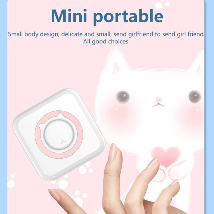 C15 Portable Multifunction Mini Printer Support OCR Text Scanning(Pink) - Printer by PMC TechLife | Online Shopping South Africa | PMC TechLife | Buy Now Pay Later Mobicred