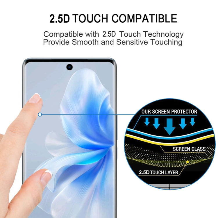 For vivo S18 25pcs 3D Curved Edge Full Screen Tempered Glass Film - S18 Tempered Glass by PMC TechLife | Online Shopping South Africa | PMC TechLife | Buy Now Pay Later Mobicred