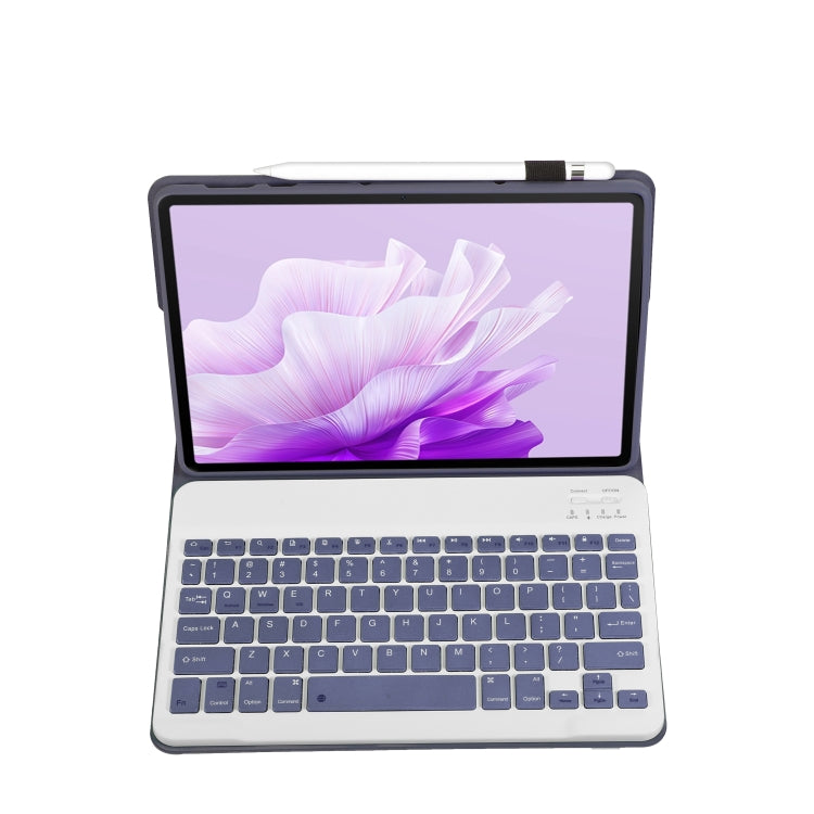 For Huawei MatePad 11.5 2023 AH17 Lambskin Texture Ultra-thin Detachable Bluetooth Keyboard Leather Case(Purple) - Huawei Keyboard by PMC TechLife | Online Shopping South Africa | PMC TechLife