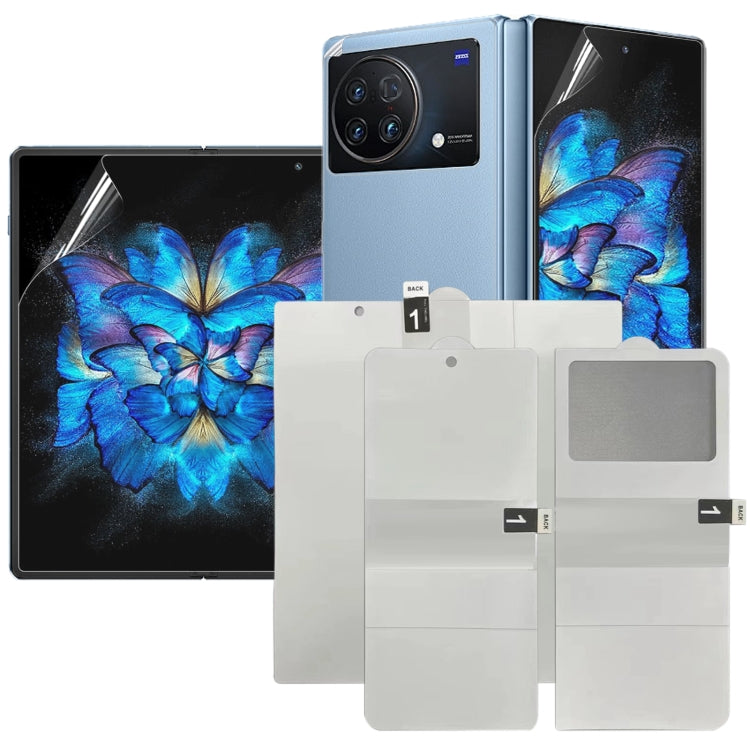 For vivo X Fold2 3 in 1 Full Screen Protector Explosion-proof Hydrogel Film - vivo Tempered Glass by PMC TechLife | Online Shopping South Africa | PMC TechLife