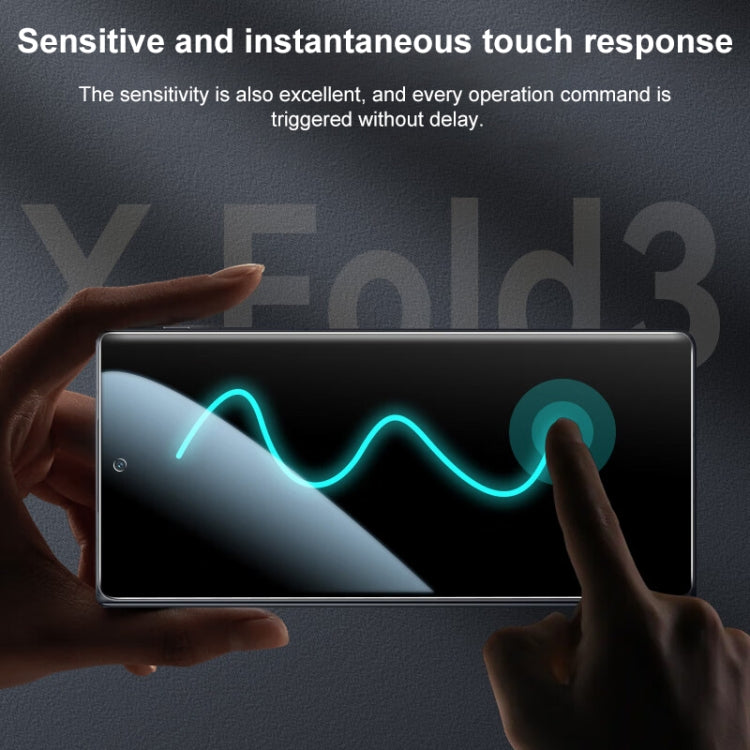For vivo X Fold3 Pro 3 in 1 Full Screen Protector Explosion-proof Hydrogel Film - vivo Tempered Glass by PMC TechLife | Online Shopping South Africa | PMC TechLife | Buy Now Pay Later Mobicred