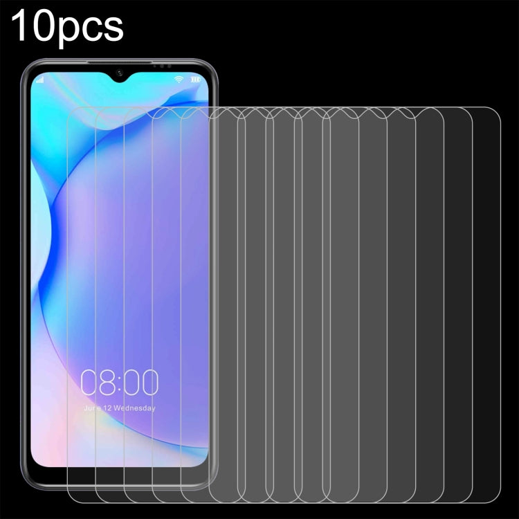 For DOOGEE N50 Pro 10pcs 0.26mm 9H 2.5D Tempered Glass Film - For Doogee by PMC TechLife | Online Shopping South Africa | PMC TechLife | Buy Now Pay Later Mobicred