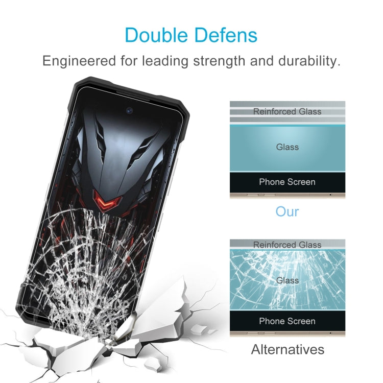 For DOOGEE S200 / S200X 10pcs 0.26mm 9H 2.5D Tempered Glass Film - For Doogee by PMC TechLife | Online Shopping South Africa | PMC TechLife | Buy Now Pay Later Mobicred