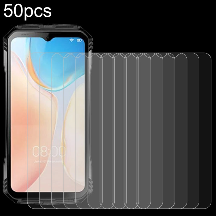 For DOOGEE V30 Pro 50pcs 0.26mm 9H 2.5D Tempered Glass Film - For Doogee by PMC TechLife | Online Shopping South Africa | PMC TechLife | Buy Now Pay Later Mobicred
