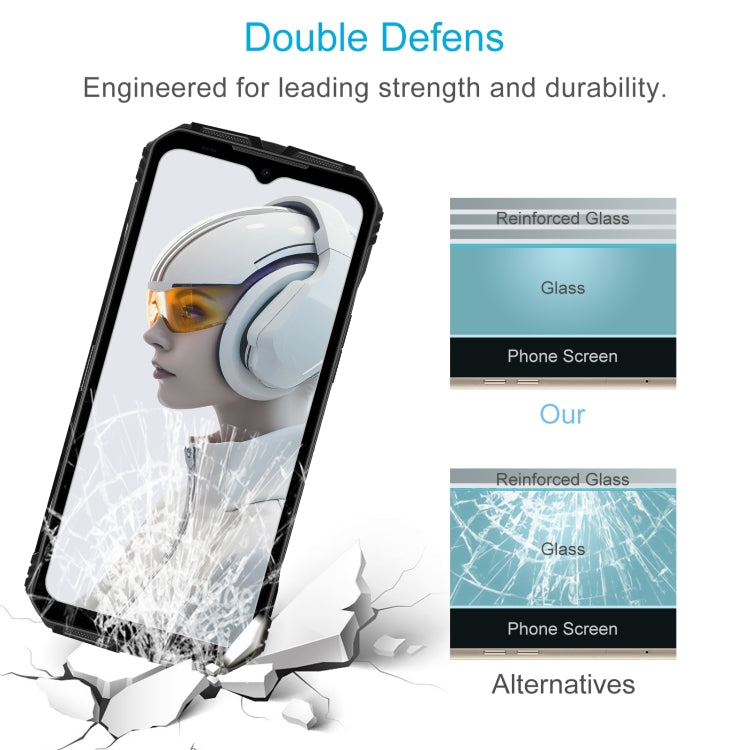 For DOOGEE V Max Plus 50pcs 0.26mm 9H 2.5D Tempered Glass Film - For Doogee by PMC TechLife | Online Shopping South Africa | PMC TechLife | Buy Now Pay Later Mobicred