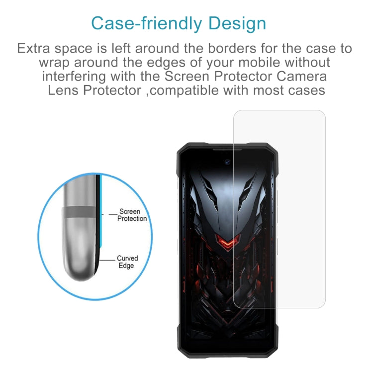 For DOOGEE S200 / S200X 50pcs 0.26mm 9H 2.5D Tempered Glass Film - For Doogee by PMC TechLife | Online Shopping South Africa | PMC TechLife | Buy Now Pay Later Mobicred
