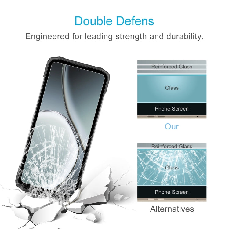 For DOOGEE Blade10 Max 50pcs 0.26mm 9H 2.5D Tempered Glass Film - For Doogee by PMC TechLife | Online Shopping South Africa | PMC TechLife | Buy Now Pay Later Mobicred