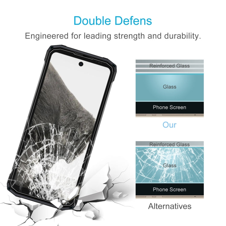 For DOOGEE Fire 6 Power 50pcs 0.26mm 9H 2.5D Tempered Glass Film - free shipping - PMC TechLife - Order now!