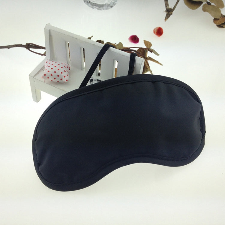 Breathable Polyester Solid Color Eye Protection Mask(Black) - free shipping - PMC TechLife - Order now!