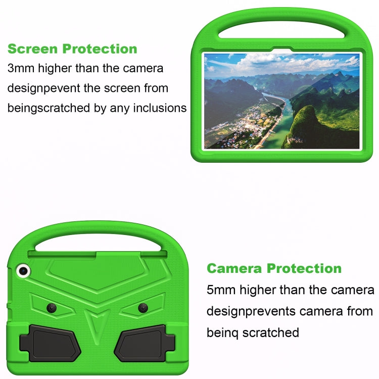 For Amazon Kindle Fire Max 11 2023 Sparrow Style Shockproof Kickstand EVA Tablet Case(Green) - Amazon by PMC TechLife | Online Shopping South Africa | PMC TechLife | Buy Now Pay Later Mobicred